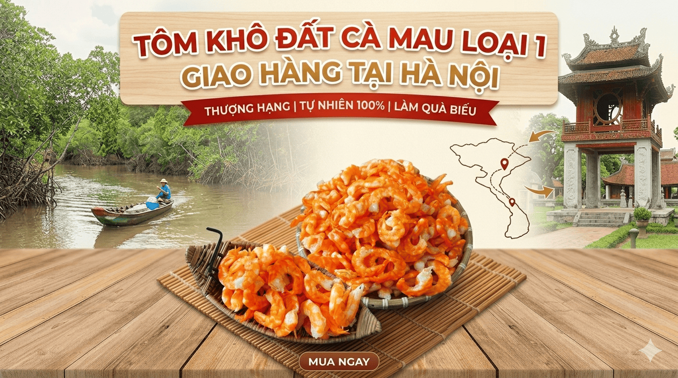 Mua Tôm Khô Đất Cà Mau Loại 1 Tại Hà Nội Ở Đâu Uy Tín, Chất Lượng?