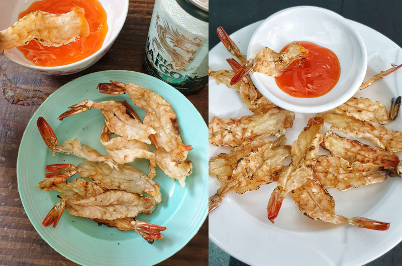 Tôm khô xẻ lụi